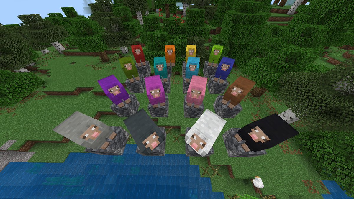 just_jose2006's tweet image. Mob's Tweaks: Sheep retexture

Muchos coincidimos que en el Spring drop se despedido la oportunidad de meter variantes o mínimo mejorar la textura de las ovejas, bueno, supongo lo haré yo :P
#Minecraft #MinecraftIdeas #MinecraftMods #PixelArt #PixelArtist #Modding #TexturePack