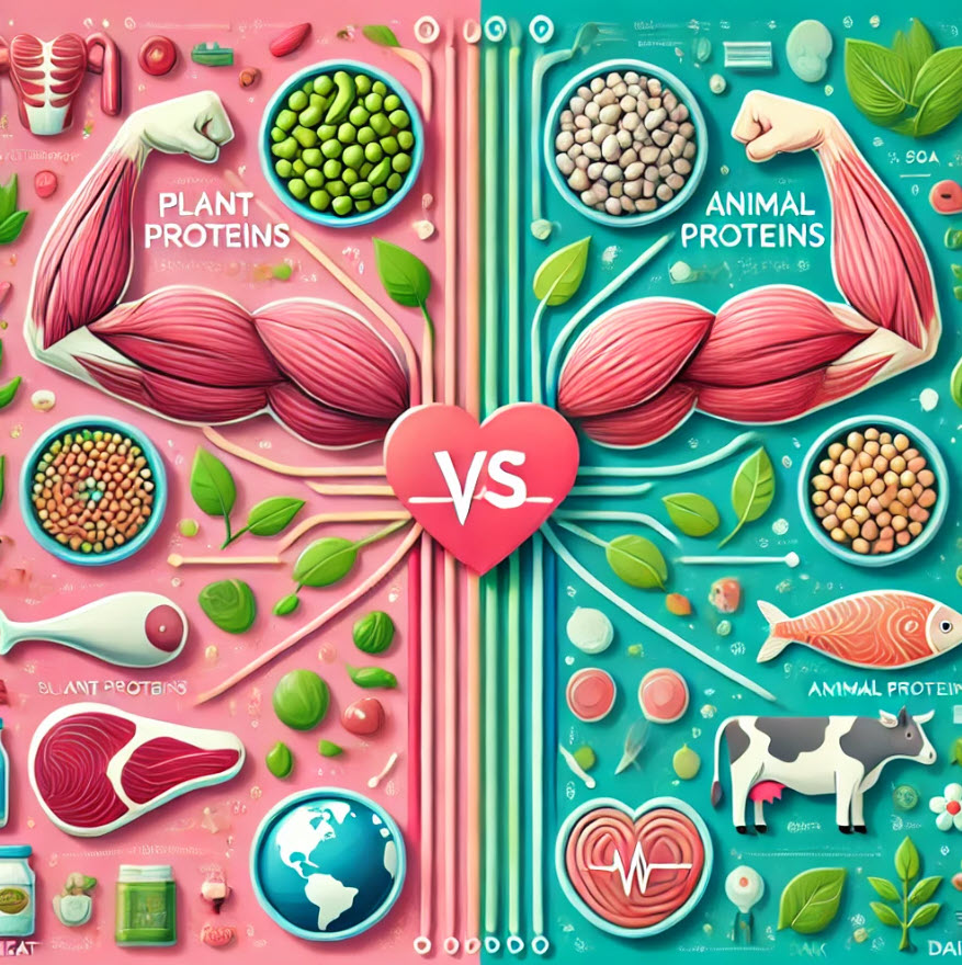 Plant-Based Proteins: Building Muscle 
For years, the fitness community held tight to the belief that animal-based proteins were superior for building muscle.