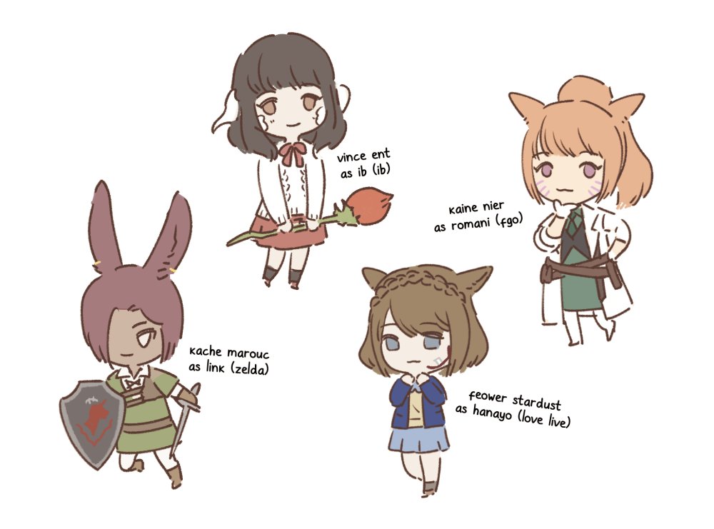 saintamand_'s tweet photo. loved seeing everyone's costumes at #LobbyConAP so i quick doodled a few i recognised!! (sorry nothing too crazy haha T T) https://t.co/yuUzxMqPfV