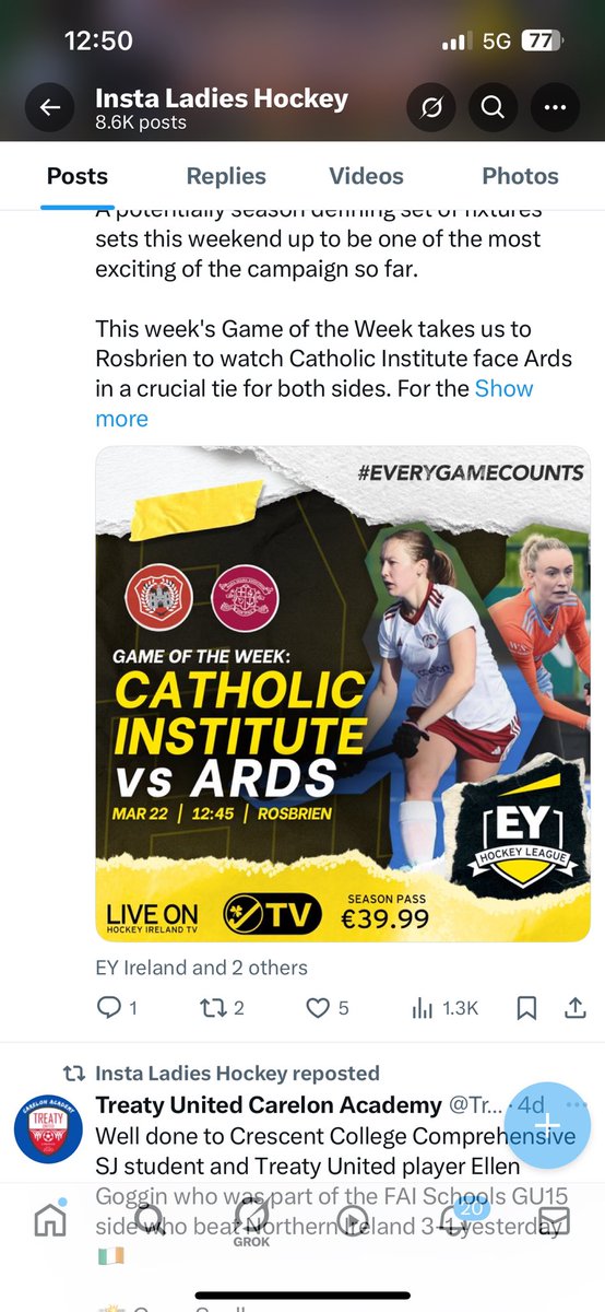 Watch and listen !
Match underway