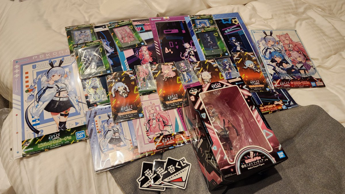 rcrcx2's tweet image. ホロライブ一番くじ結果物
うれしい