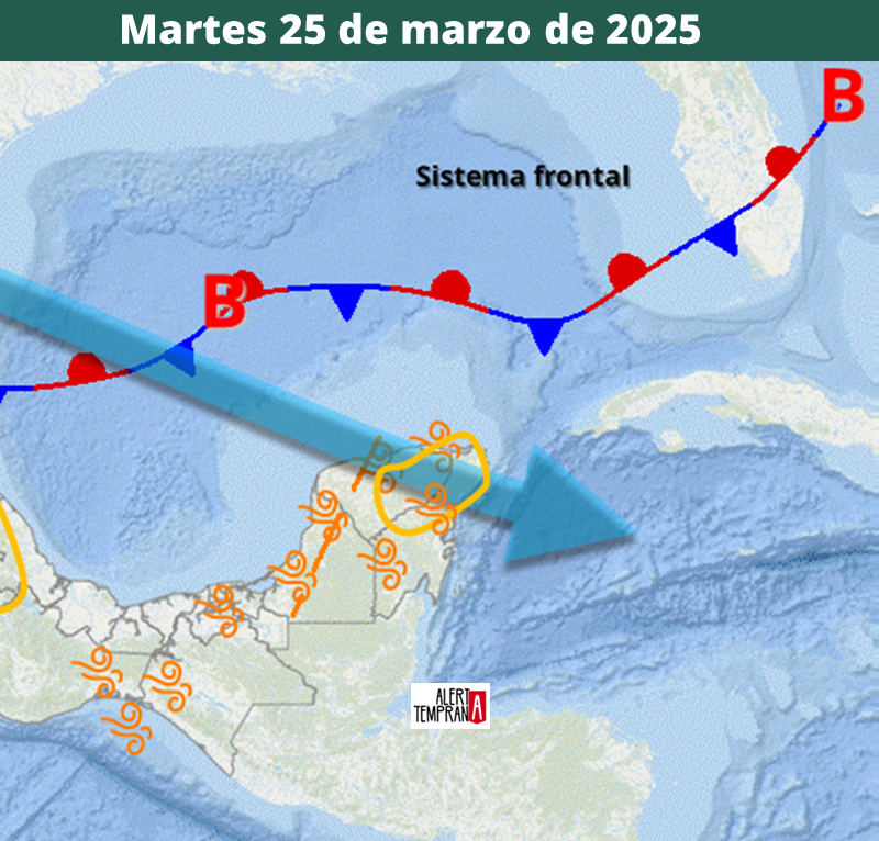 AlertaGt502's tweet photo. 🇬🇹✅mientras sigan acercándose Sistemas Frontales vamos a seguir teniendo contrastes en el Estado del Tiempo de calor a frío, condiciones secas a lluviosas, así el próximo evento de lluvias y viento norte podría desarrollarse el miércoles 26 y jueves 27
#ClimaGt #TraficoGt #FF37 https://t.co/iVdloL6mpI