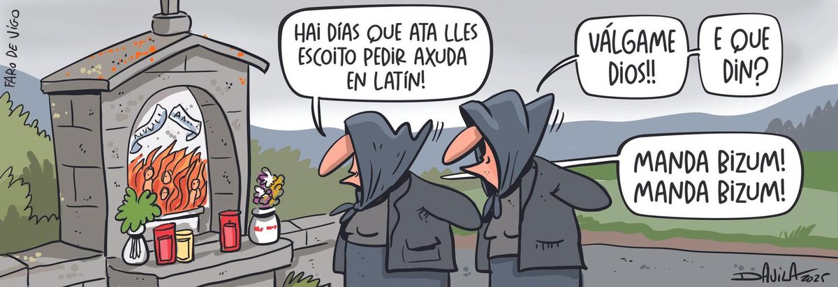 FansLuisDavila's tweet photo. Oindo voces nos petos de ánimas
#Limosna #Igrexia
#HumorGalego #Davila
⬇️⬇️𝗦𝗲́𝗴𝘂𝗲𝗻𝗼𝘀 𝘁𝗮𝗺𝗲́𝗻 𝗲𝗻 𝗜𝗡𝗦𝗧𝗔𝗚𝗥𝗔𝗠⬇️⬇️
https://t.co/gnu7wdAzWw https://t.co/H5g3HUW7mE