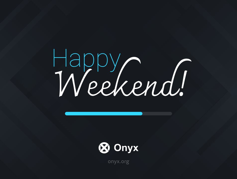 Happy Weekend from the <a href="/OnyxDAO/">Onyx DAO</a> ☀️ Don't forget to touch grass this weekend 🌱 $XCN