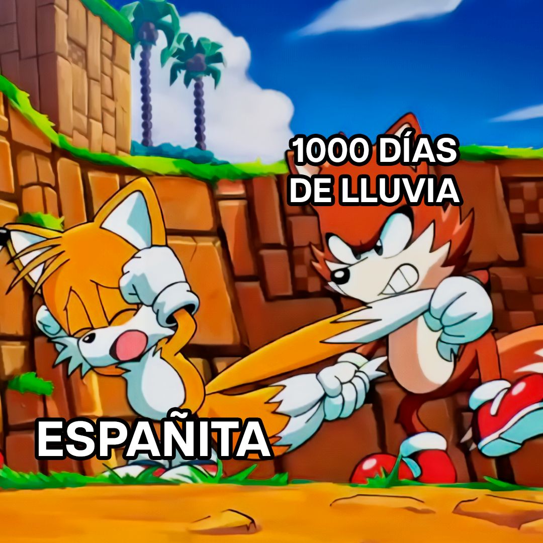Sonic_Espana's tweet image. Medio día de solecito pedimos, nada más
