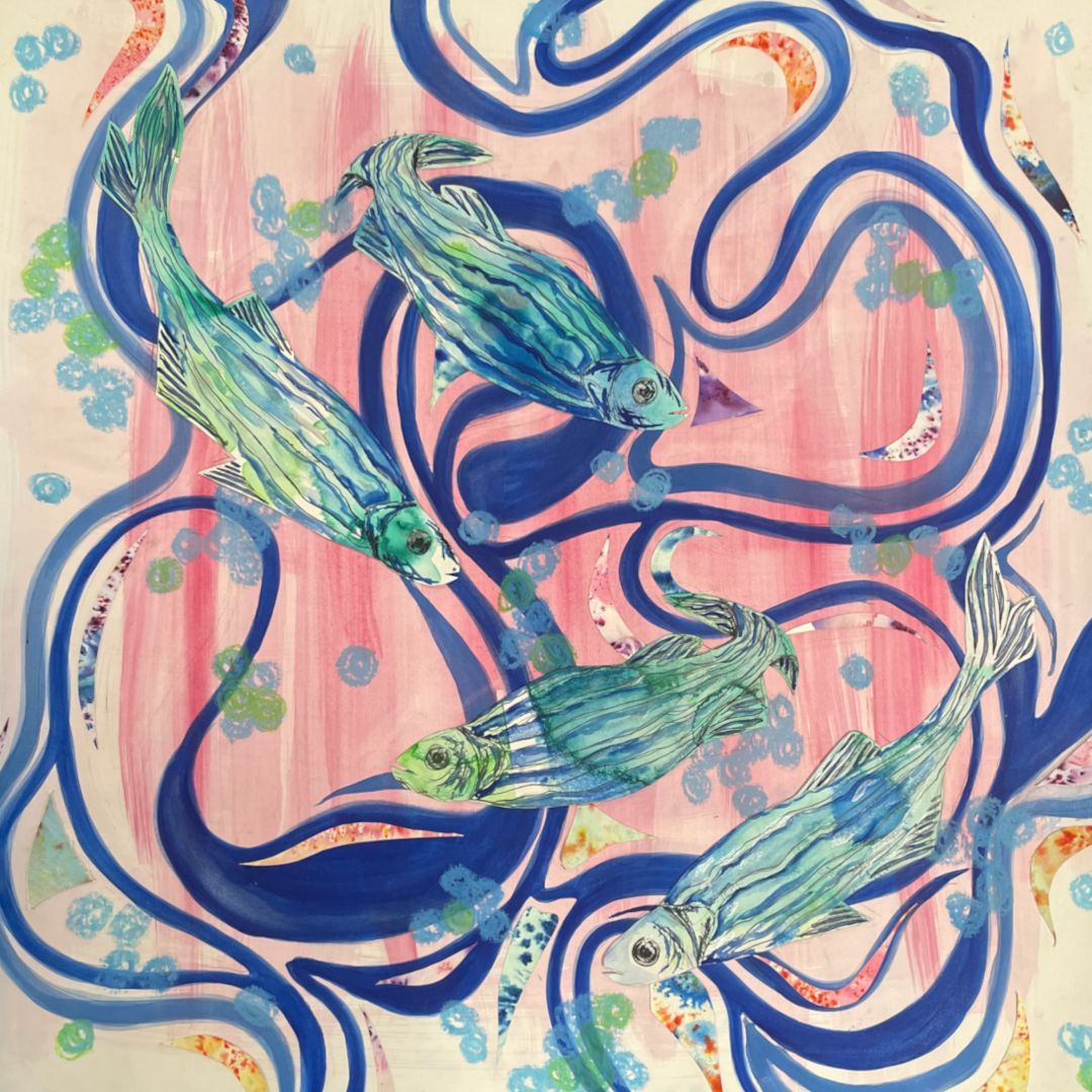 On #WorldWaterDay, here is artwork inspired by zebrafish 🦓🐟.

Zebrafish are widely used by scientists 🥼, useful tools 🔨🔧 found in 3250 institute across 100 countries!

Learn more on the usefulness of this tiny fish in our featured article (ebi.ac.uk/pdbe/articles/…)