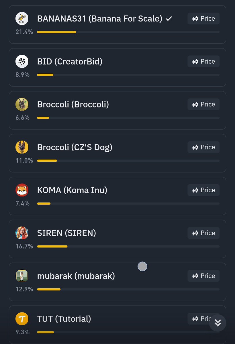 #BANANAS31 is clear winner. Binance listing soon