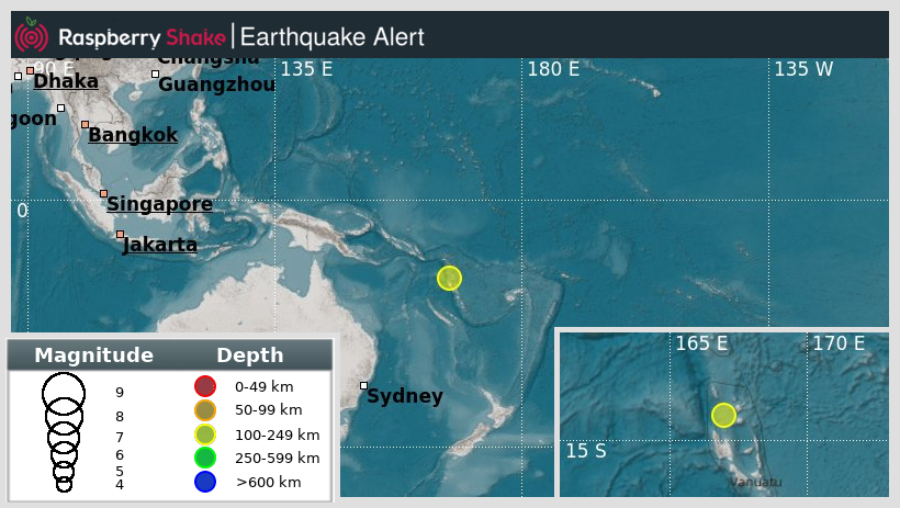 Raspberry Shake Earthquake Channel tweet media