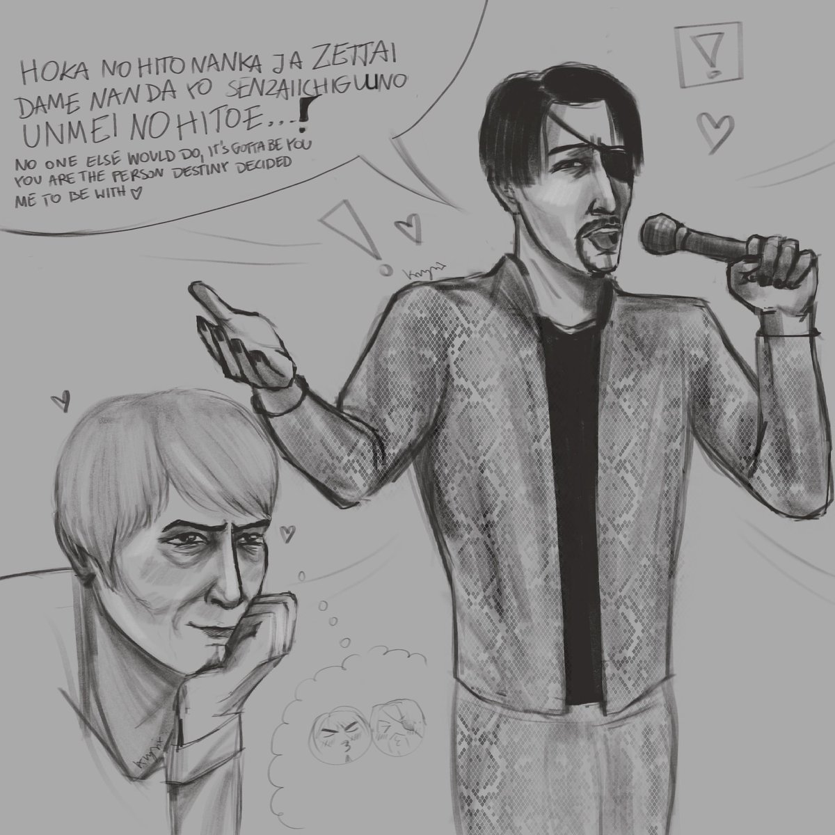 kazumaji_pl's tweet photo. they are happy :33 #kazumaji #kzmj #fanart https://t.co/jT4KKHH7gH