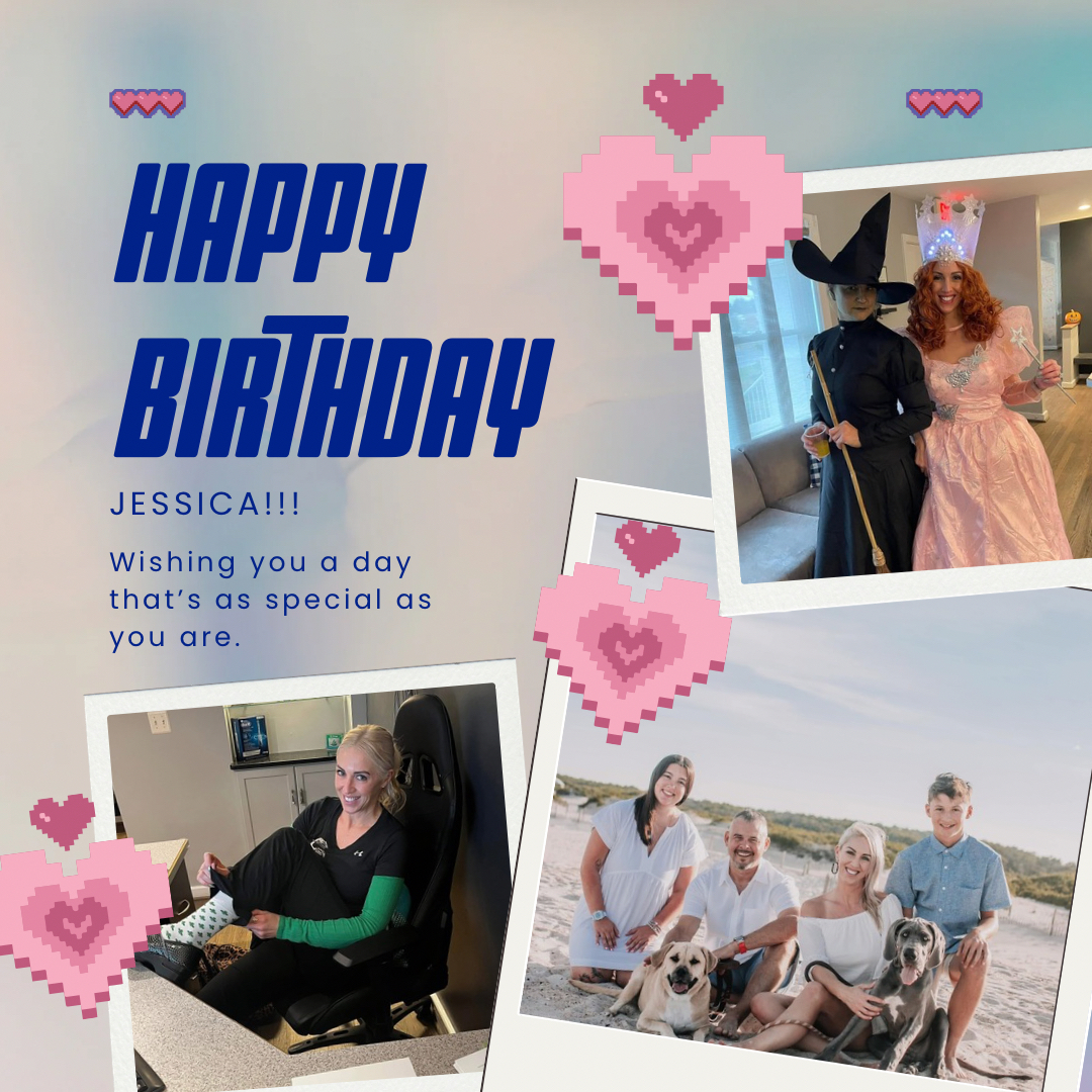 NuclearSmiles's tweet photo. Please join us in wishing our Jessica a Happy Birthday!! We would be lost without you! May your day be as special as you are 💝

#thevillageorthodontist,#Gatewayorthodontics,#Nuclearsmile,#Invisalignsmiles https://t.co/CkBCGUgaGP