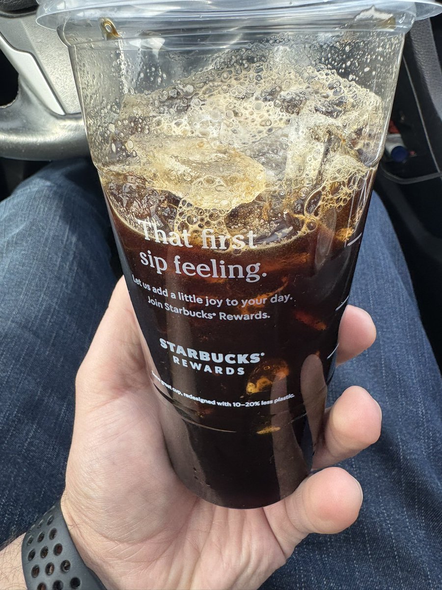 CryptoGod8's tweet photo. Some clarification please, was it extra for the mold/bacteria that looks to be in my iced espresso? Or is this a new @Starbucks rewards feature? First time seeing this in the 2 years I’ve ordered this drink. 

How will this get handled?

@Starbucks @StarbucksCare @HowardSchultz https://t.co/p6STD8sEFP
