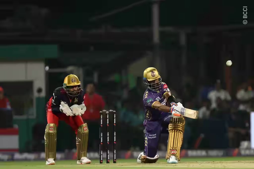 Definitely swept us off our feet!  🙌🏻 56 (31).

#KKRvsRCB #IPL2025