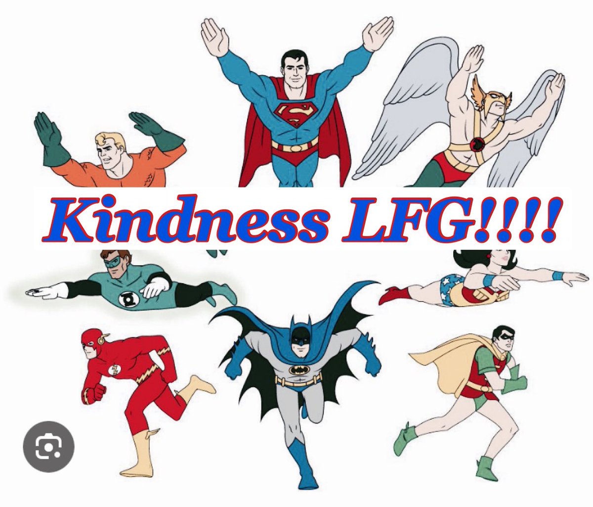 Kind people we have a war on our hands. Miserable people want to stop the kindness, they are afraid of nice people. So let’s come together and fight the good fight!!!!