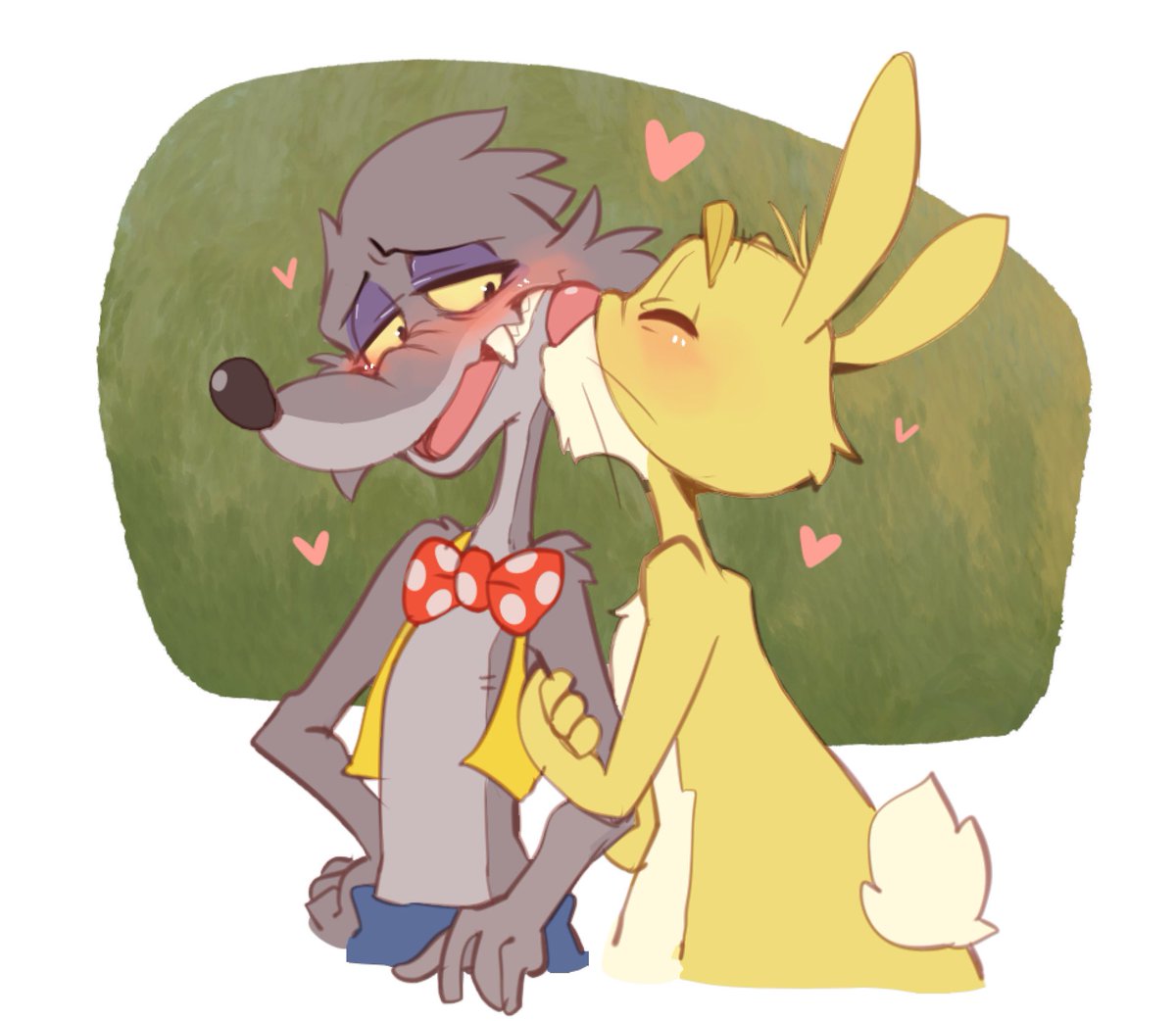 He doesn’t admit, but the world knows he likes it when his bunny does this🥰