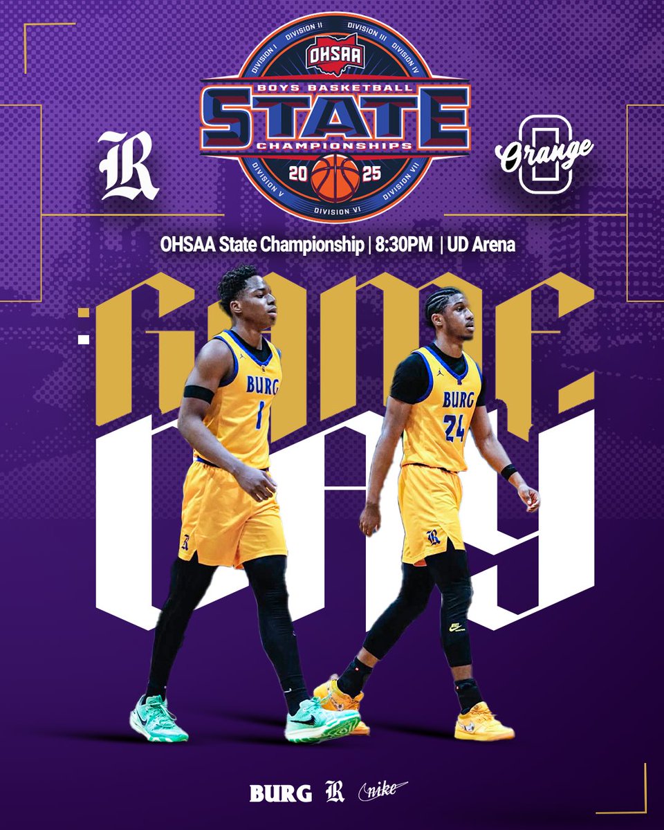 Reynoldsburg Boys Basketball (@reynhoops) on Twitter photo ๐ฃ๐๐ ๐ก๐๐๐ ๐๐๐๐ข ๐๐๐ก๐.
๐ฅ ยป OHSAA State Championship
๐ ยป #1 <a href="/OrangePioneers/">Orange Basketball</a>
โ๏ธ ยป 8:30PM
๐๏ธ ยป <a href="/UDArena/">UD Arena</a>
๐บ ยป <a href="/SpectrumNews1OH/">Spectrum News 1 OH</a>
๐ป ยป ohsaa.org/news/radio
๐๏ธ ยป ohsaa.org/tickets
#๐๐๐ #๐๐๐ ๐ดโโ ๏ธ๐๐ฅ ๐ฃ๐๐ ๐ก๐๐๐ ๐๐๐๐ข ๐๐๐ก๐.
๐ฅ ยป OHSAA State Championship
๐ ยป #1 <a href="/OrangePioneers/">Orange Basketball</a>
โ๏ธ ยป 8:30PM
๐๏ธ ยป <a href="/UDArena/">UD Arena</a>
๐บ ยป <a href="/SpectrumNews1OH/">Spectrum News 1 OH</a>
๐ป ยป ohsaa.org/news/radio
๐๏ธ ยป ohsaa.org/tickets
#๐๐๐ #๐๐๐ ๐ดโโ ๏ธ๐๐ฅ