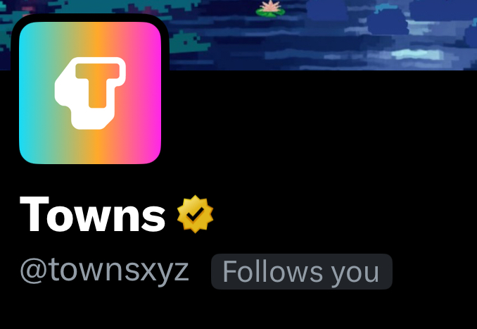 Towns App tweet media