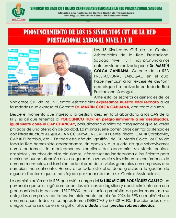 SindicatoRed's tweet photo. #FEDCUT #UnidosSomosMasFuertes 💪
@pcmperu @MTPE_Peru @congresoperu @Willy_PonceC @AngelDionicioO1 @CumpenNila13566 @josue_cuzcano @SindicatoRed
@JorgeGupioc @AguinagaHurtado @basecuthimms https://t.co/RgvfC10rNQ