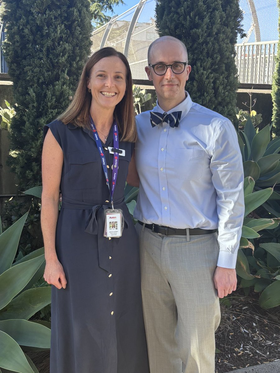 bc_diet's tweet photo. So great to welcome you to Austin Health @ebtapper 🇦🇺🦘
Loved your presentations and practical pearls on liver-related PRO’s. Pragmatic research is key 🔑 #livertwitter https://t.co/tiWZZ6fQCq