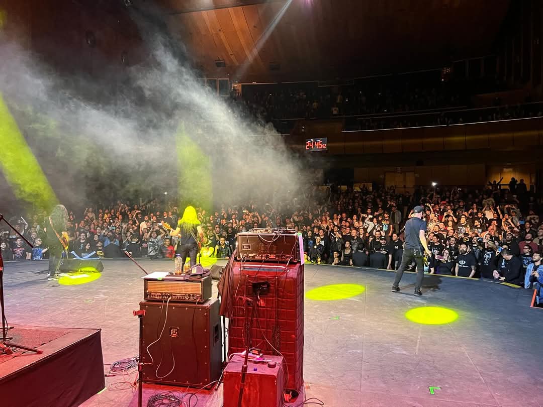 TierraSantaRock's tweet image. Qué locura la noche que disfrutamos en Bogotá, nos dejaron sin palabras, muchísimas gracias y hasta la próxima. #UnViajeEpicoTour @Maldito_Records
