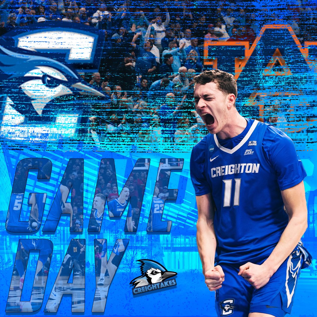 CreighTakes's tweet image. ITS CREIGHTON VS AUBURN GAMEDAY‼️

#9 BLUEJAYS🐦 VS. #1 TIGERS🐯

A Sweet 16 is on the line. All pressure is on Auburn as they are expected to win.

Auburn might be stronger and faster, but Creighton has heart and toughness.

LETS SHOCK THE NATION TONIGHT🔥#RDJ🔵⚪️