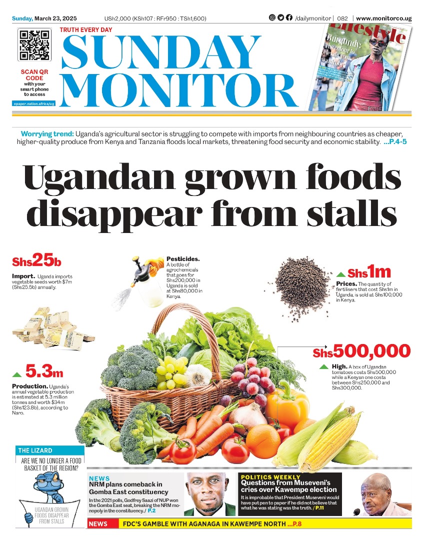 Ugandan grown foods disappear from stalls 
epaper.nation.africa/ug

#TruthEveryDay
#MonitorUpdates