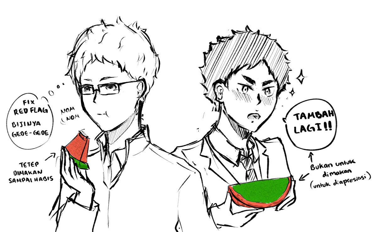 semangka sender dimataku #krtsk #bkak