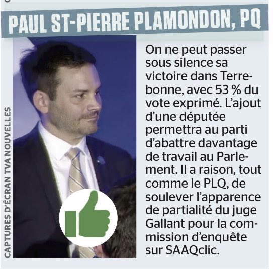 Grosse semaine! Une belle réussite dans Terrebonne avec l’ajout de <a href="/cathgentilcore/">Catherine Gentilcore</a> comme
5e députée péquiste. Et des interventions pertinentes de nos élus! Très fière de cette équipe!  🙌🏼💙