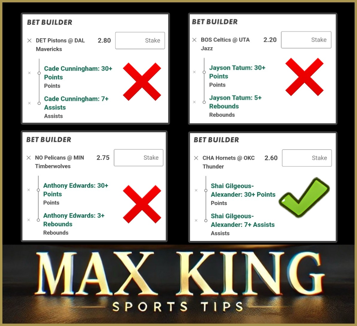 Max King Sports Tips (@MaxKing1000) / Posts / X