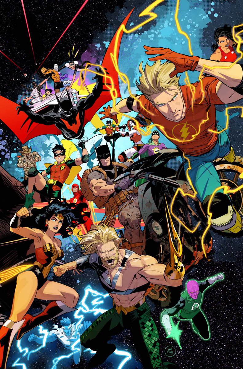 cometaharleybr's tweet photo. Totalmente sem limites. 👊

♦️ Arlequina está nas capas de Justice League Unlimited #8 e Justice League Vs. Godzilla Vs. Kong #2. 

🎨 Artes por @Danmora_c, entre outros. 

(Reprodução: DC Comics) https://t.co/UndLCH7ej6