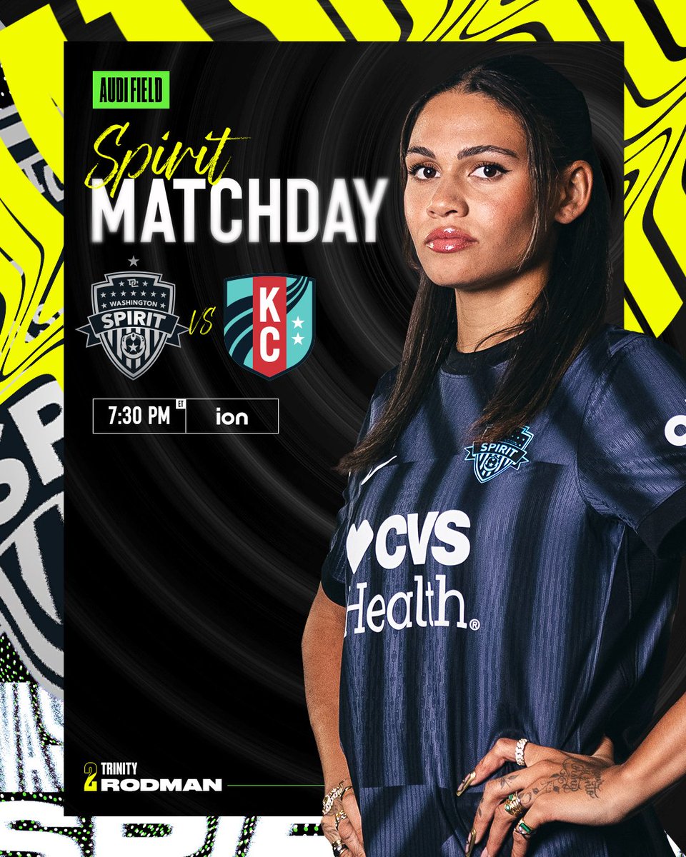 WashSpirit's tweet image. BACK AT ROWDY AUDI 🖤 

🆚 KC Current 
⏰ 7:30pm ET 
📍 Audi Field 
📺 @IONNWSL 
🎟️ bit.ly/3E8P9AA

#ThatsTheSpirit