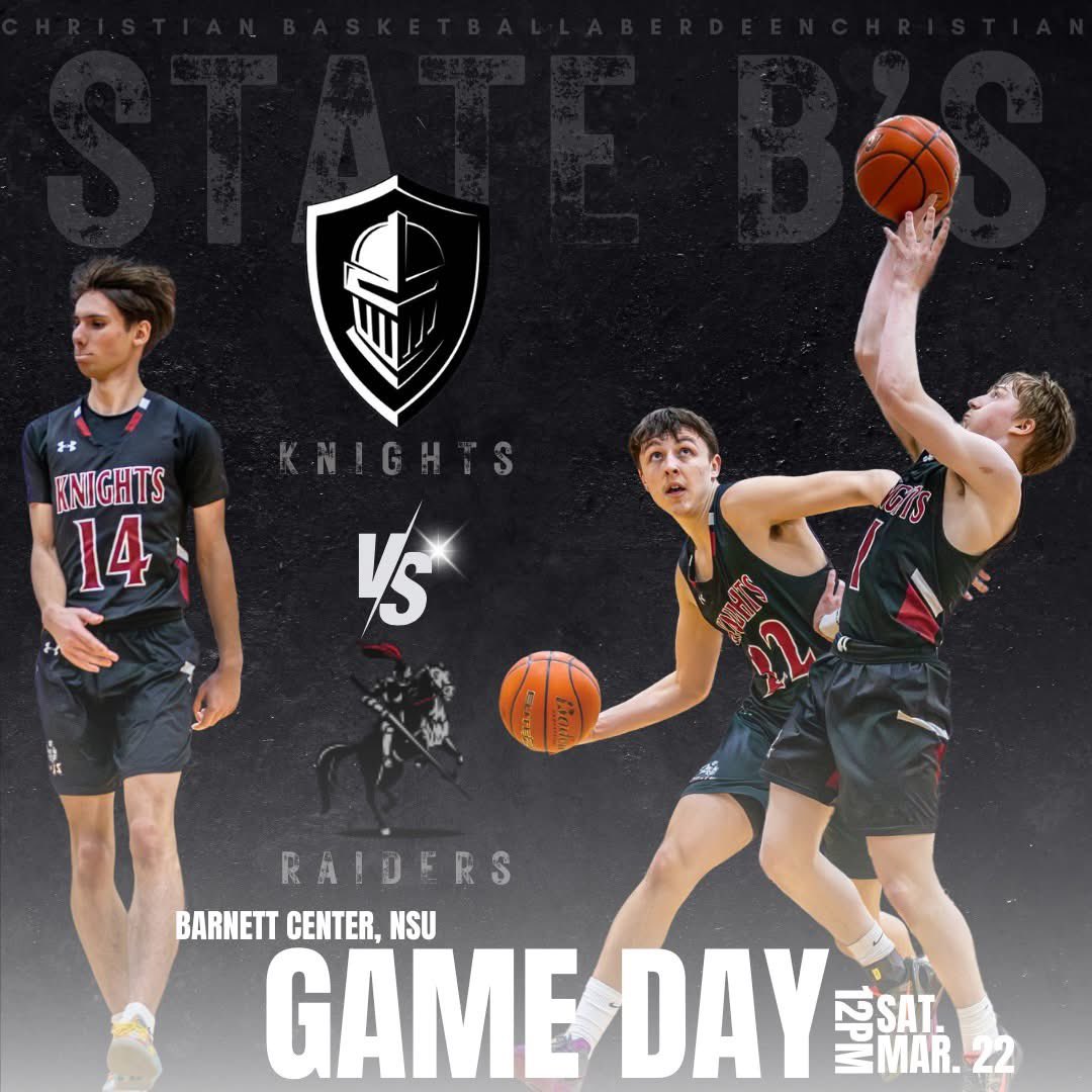 The Knights will play their final game of the State B's today at 12pm facing the Lyman Raiders. Let's GET LOUD &amp; cheer them on in their final game of the season. Win or lose, we are proud of our KNIGHTS!!!!
Student section theme: School Spirit

Livestream: sdpb.org/hsactivities/s…