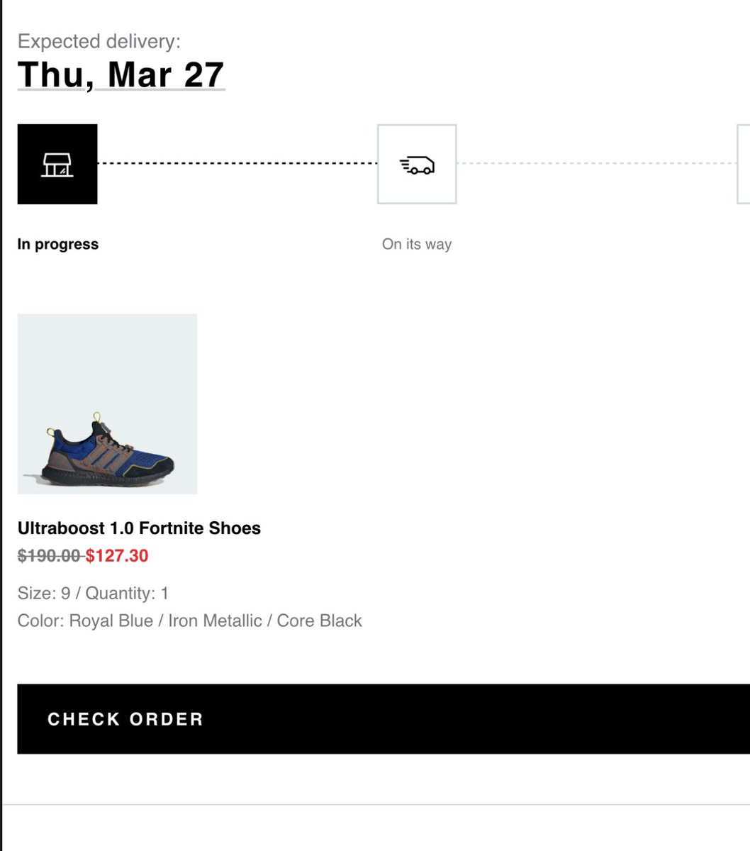 Dreadedyy's tweet photo. @SOLELINKS If you have the  t mobile Tuesday app they have a 33% off promo code for adidas that works with these https://t.co/X3sNqnSIz4