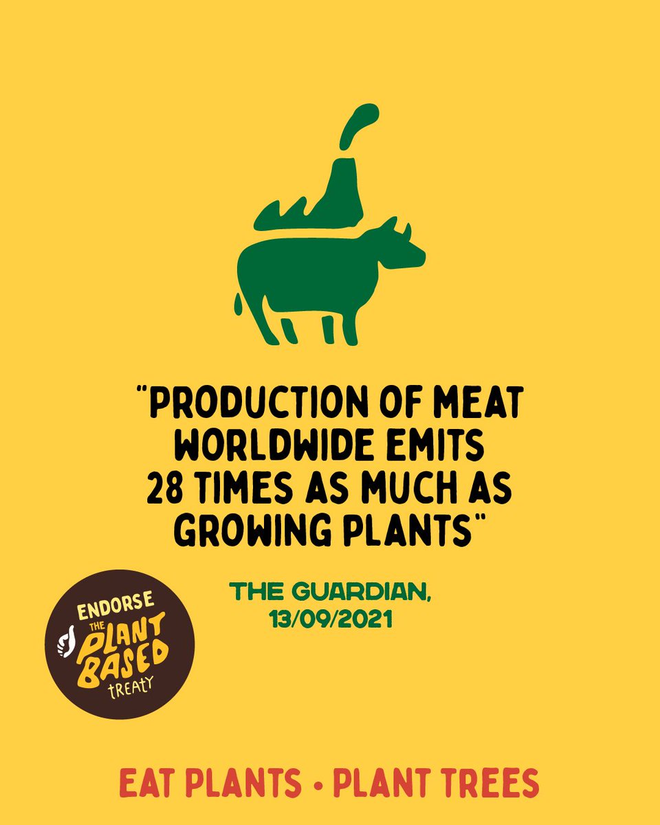 pbtdoha's tweet photo. Meat production is carbon-intensive, but there's a way around: put more vegetables, fruits, greens and legumes on the plate. 😍🌟

Sign the Plant Based Treaty at https://t.co/6eIDGmeVIG https://t.co/GEj3sBFpae