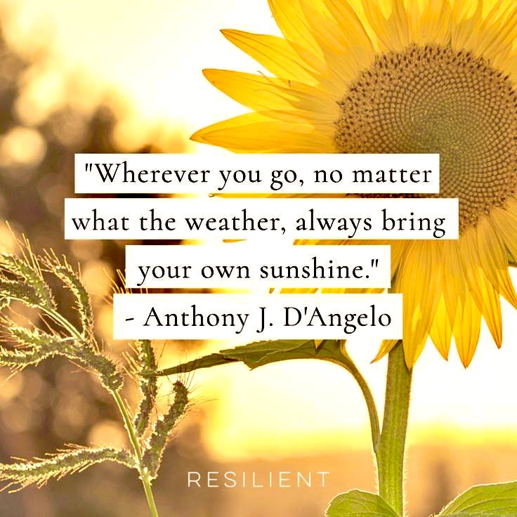 suziday123's tweet image. Saturday Friendly Reminder… Wherever you go, no matter the weather, always bring your own sunshine. ☀️🙌🌻 #SelfCareSaturday #EnjoyLife #springishere #SaturdayVibes