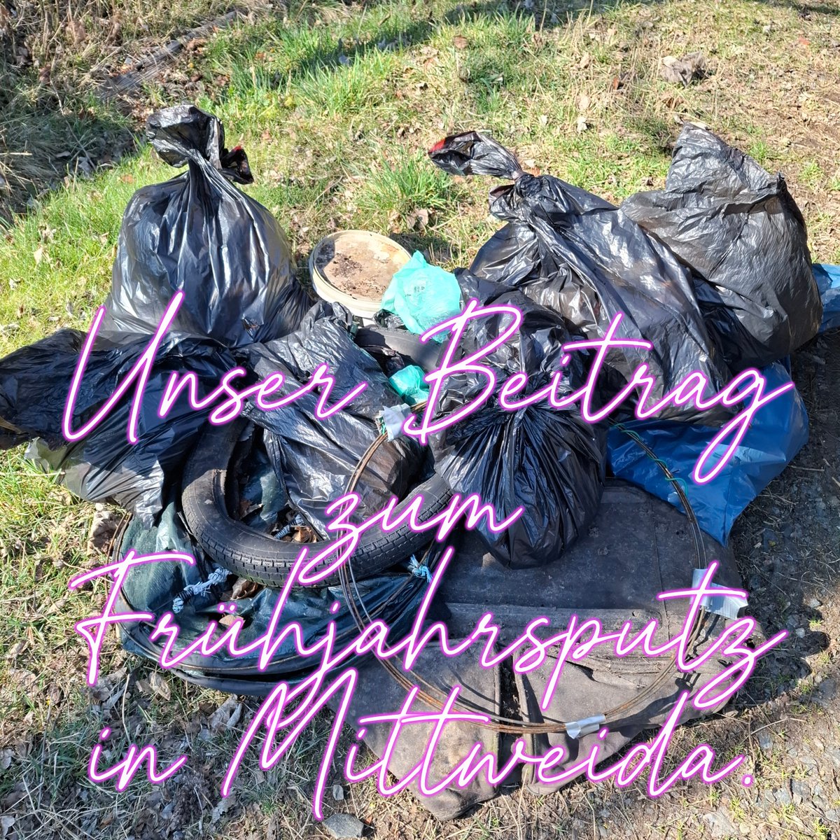 Vielen Dank an die fleißigen Helfer in #Mittweida!