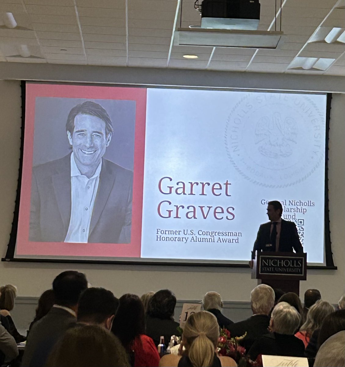 Monique Crochet MEd (@moniquemcrochet) on Twitter photo Congratulations <a href="/garretgraves/">Garret Graves</a> and happy you are an alum <a href="/AlumniNicholls/">Nicholls Alumni</a>! Roy P Francis is so proud. 😉 Congratulations <a href="/garretgraves/">Garret Graves</a> and happy you are an alum <a href="/AlumniNicholls/">Nicholls Alumni</a>! Roy P Francis is so proud. 😉