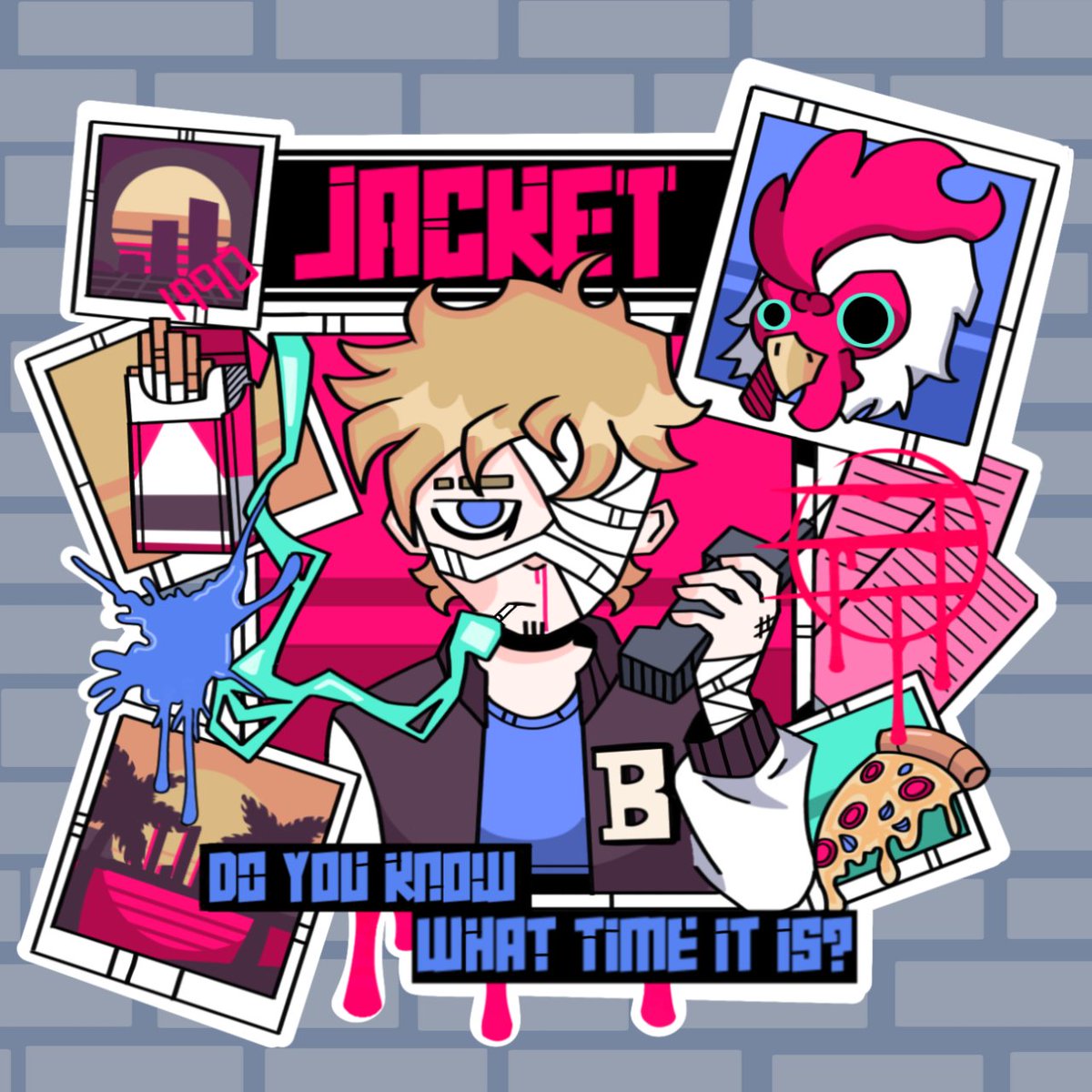 erchi1ck's tweet photo. My moodboard-art by Hotline Miami 
#hotlinemiami #art https://t.co/njdBNVNSCS