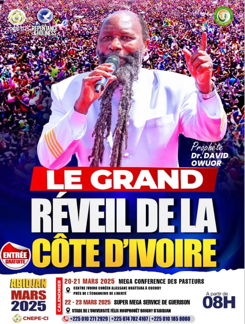 VictorMacharia_'s tweet image. When the #TremendousMoveOfGOD visited Ivory Coast in 2023
📍Cripples walked
📍The blind eyes of a Muslim opened
📍 Heavens opened