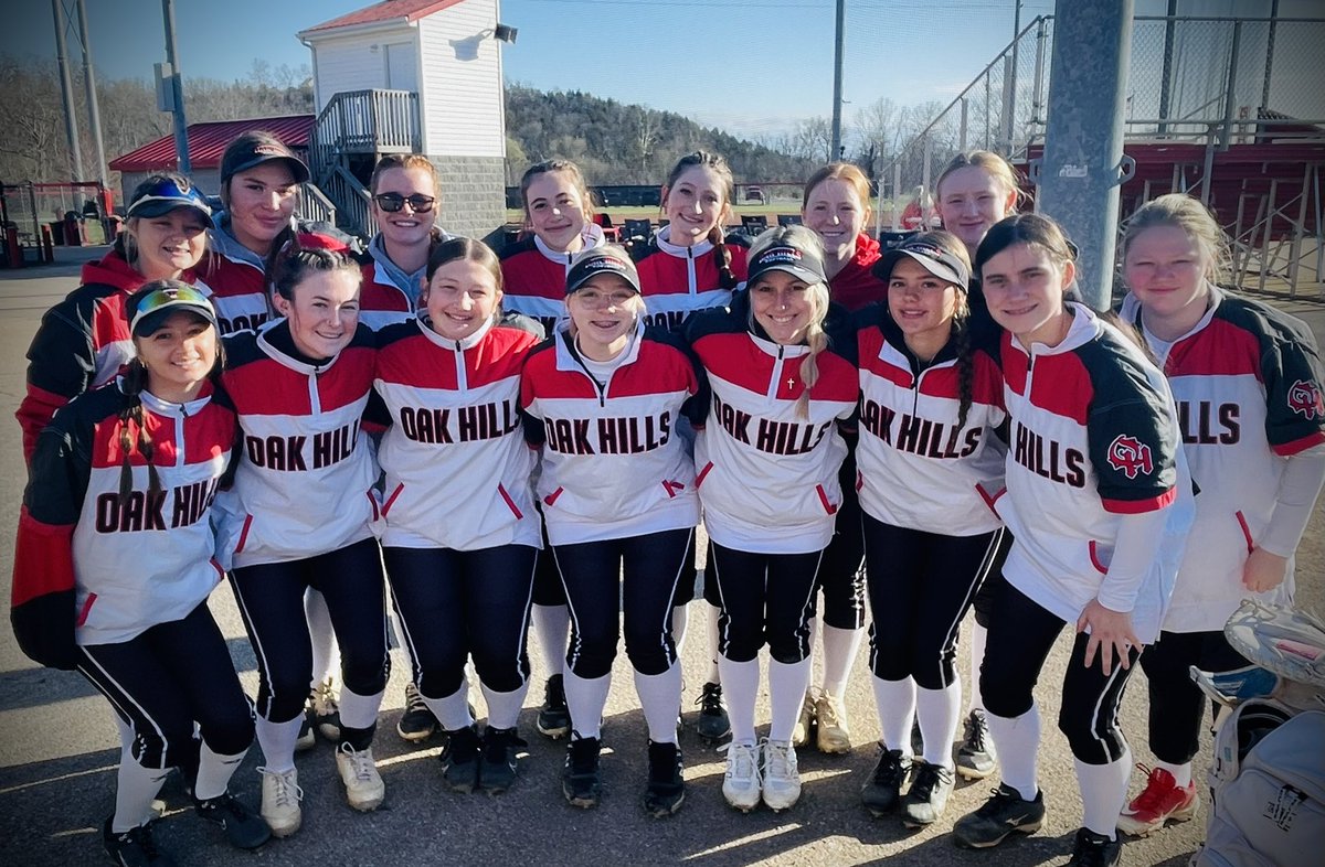We made it to Bath Co! Opening Day is here!!❤️🥎🖤 #OHSBfamily