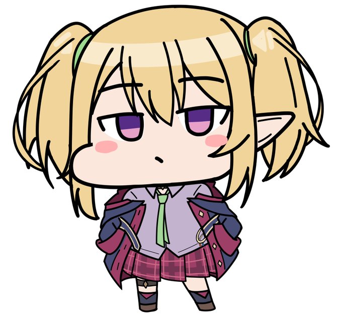 前に絵チャで描いたクロエくんを清書(再投稿) 