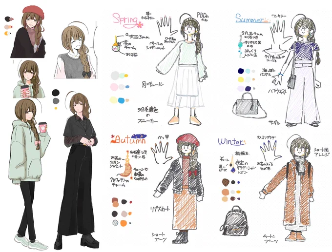 #いいねした人は私のイラストを自分の絵柄で描く
ない服描くのが増えてきたから、好みのものあればよろしければ………再掲ついでなので描く描かないうんぬんじゃなくてもよかったら見てってネ 
