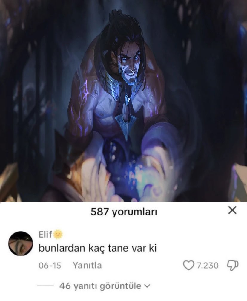 kingocanlar yardıma ihtiyacım var!
Bana 35 adet orn 20 adet jinx oynayan, ormandanda 3 adet alamet getirebilecek, sabahtan aksama kadar sylas menti begenen, devrim için zincirlerini çıkartmış 55 adet sylas lazım çok acil