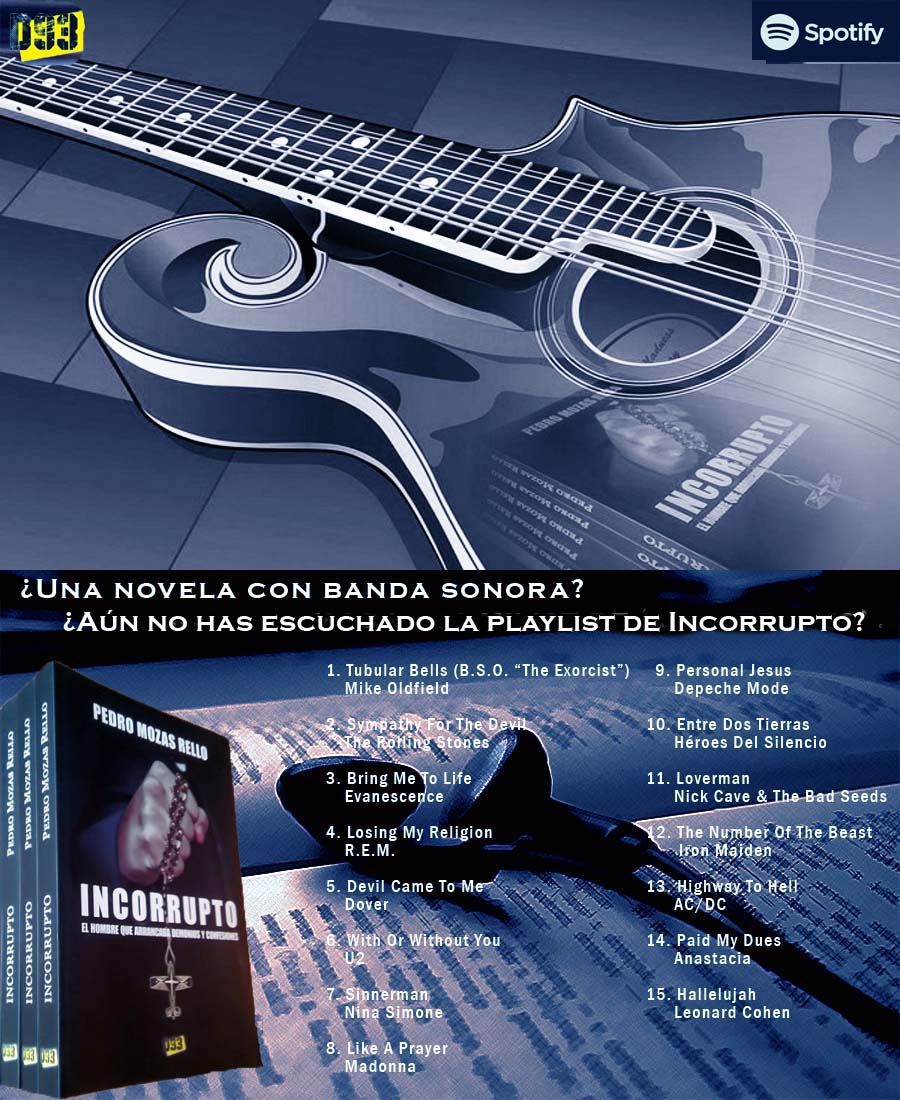 pedromozasrello's tweet photo. ¿Leer una #novelanegra o escuchar una #playlist?
¿Y por qué no ambas cosas?
#Incorrupto tiene #bso en #Spotify:  
https://t.co/myt4OB8xgV
Empieza a leer aquí este metafórico #thriller psicológico:
https://t.co/bd5Mz0Y2rz
#libros #novela #ebook #amazonkindle #music #playlistspotif https://t.co/8l6zSD34Cs