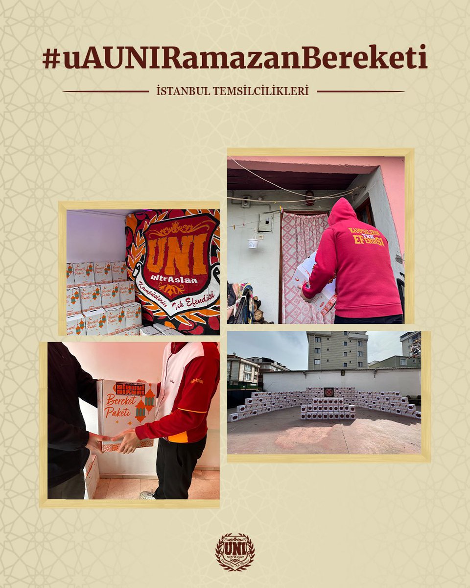 Mübarek Ramazan ayında geleneksel hale getirdiğimiz yardım kolilerimizi ülkemizin dört bir yanındaki temsilciliklerimiz ile birlikte ihtiyaç sahiplerine ulaştırdık! #uAUNIRamazanBereketi