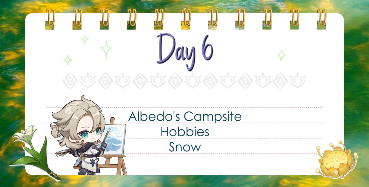 albenariweek's tweet photo. #AlbenariWeek2025 day 6 is here!

Time has flown by, Travelers. If you've created something for the week and we haven't seen it, give us a shout. If you're waiting for the perfect time to post, it's no worries. https://t.co/8Yn2kfgjmg