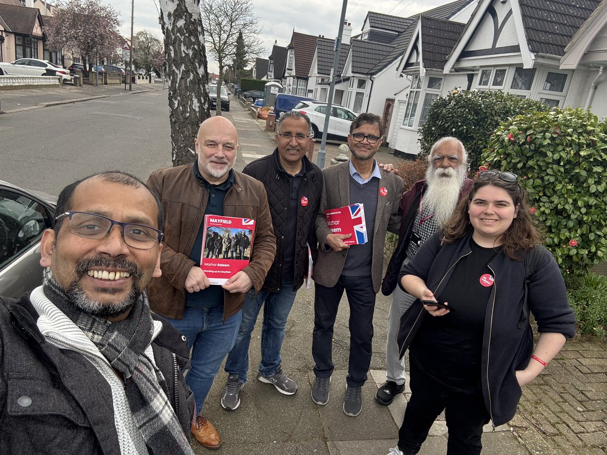 Tareq Chowdhury (@tareqchowdhury1) on Twitter photo By election campaign in Mayfield ward in Redbridge. So many foot soldiers joined this morning in support of Labour candidate.<a href="/MayfieldLabour/">Mayfield Labour</a> <a href="/KamRai7/">Kam Rai</a> <a href="/IlfordSouthCLP/">Ilford South Labour</a> <a href="/redbridgelabour/">Redbridge Labour</a> <a href="/CalvinBailey/">Calvin Bailey MBE MP</a> By election campaign in Mayfield ward in Redbridge. So many foot soldiers joined this morning in support of Labour candidate.<a href="/MayfieldLabour/">Mayfield Labour</a> <a href="/KamRai7/">Kam Rai</a> <a href="/IlfordSouthCLP/">Ilford South Labour</a> <a href="/redbridgelabour/">Redbridge Labour</a> <a href="/CalvinBailey/">Calvin Bailey MBE MP</a>