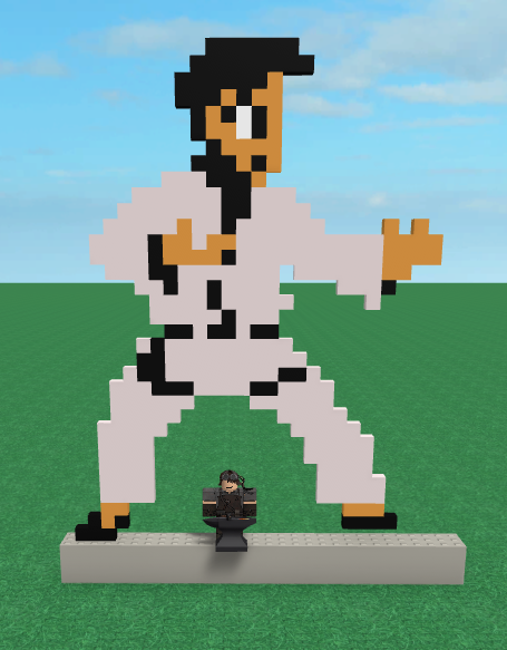 PaintNinjaCakey's tweet image. Building the #dojomasters martial arts in Roblox #roblox #robloxart