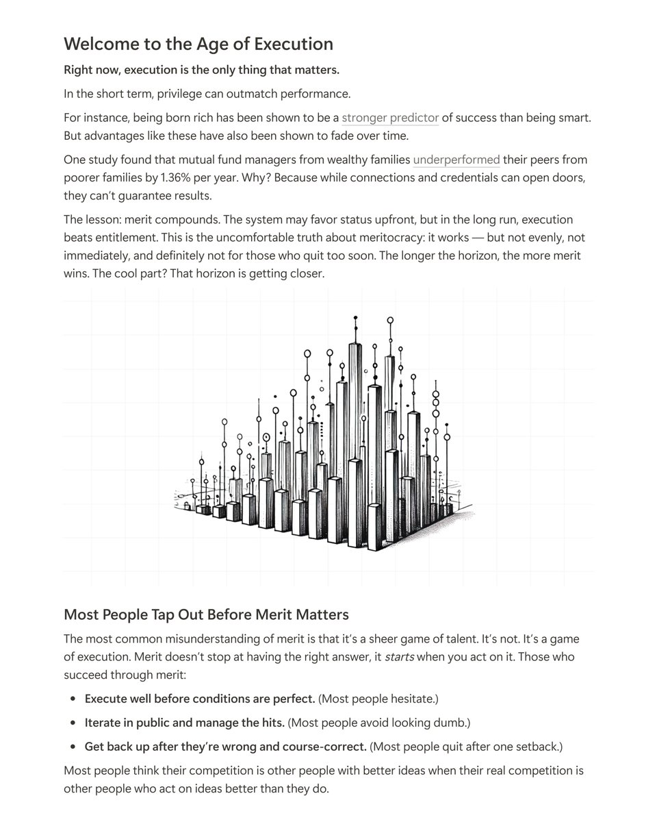 The next decade belongs to those willing to earn it: