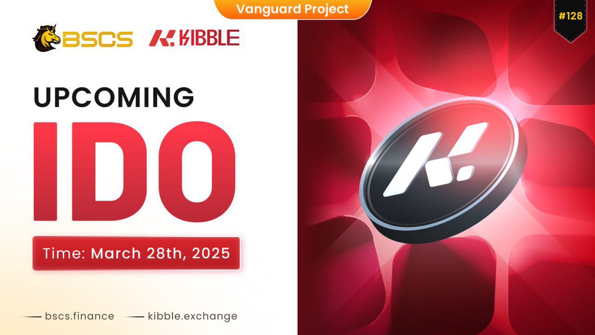 0x_amaran's tweet image. 🚨Kibble Exchange IDO on BSCS!✨

Ticker: $KIB
Chain: AVAX
IDO Price: $0.017
Total Supply: 1B
Initial Market Cap: $525,300
Total Raise on BSCS: $150,000

Schedule:

FCFS Round: Mar 28-29 (9 AM UTC)
Listing Date: Apr 2
Token Claim: Apr 2
Vesting: 25% TGE, 25% monthly

#KIB #IDO