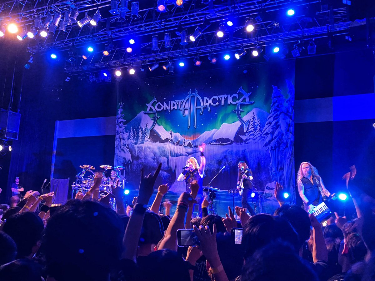 sonata arcticaとあんきも見れて大満足